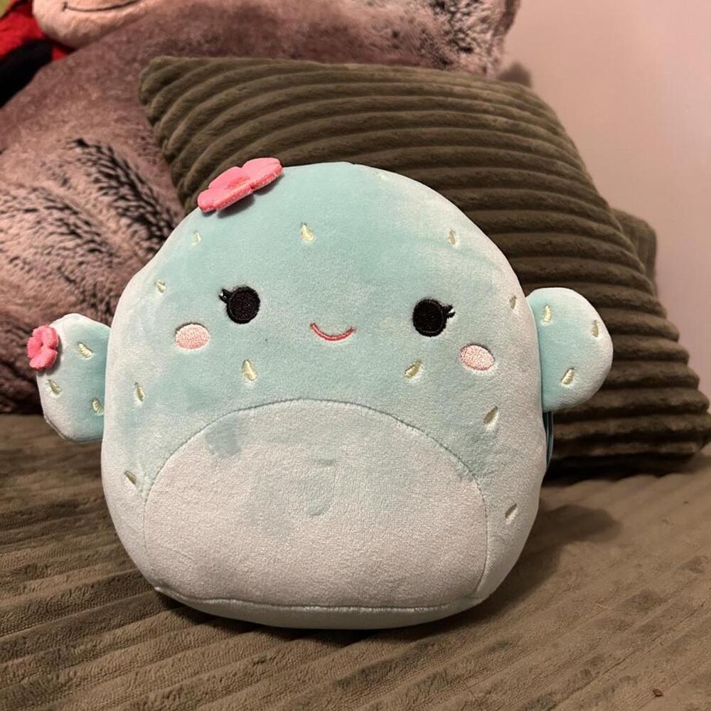 Original Squishmallows Graciela the Mint Barrel Cactus Plush toy NWT